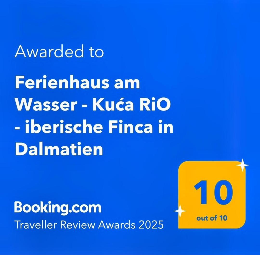 Ferienhaus Am Wasser - Kuca Rio - Iberische Finca In Dalmatien Bilice Kültér fotó